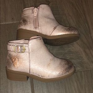 Cat & Jack pink aged boots